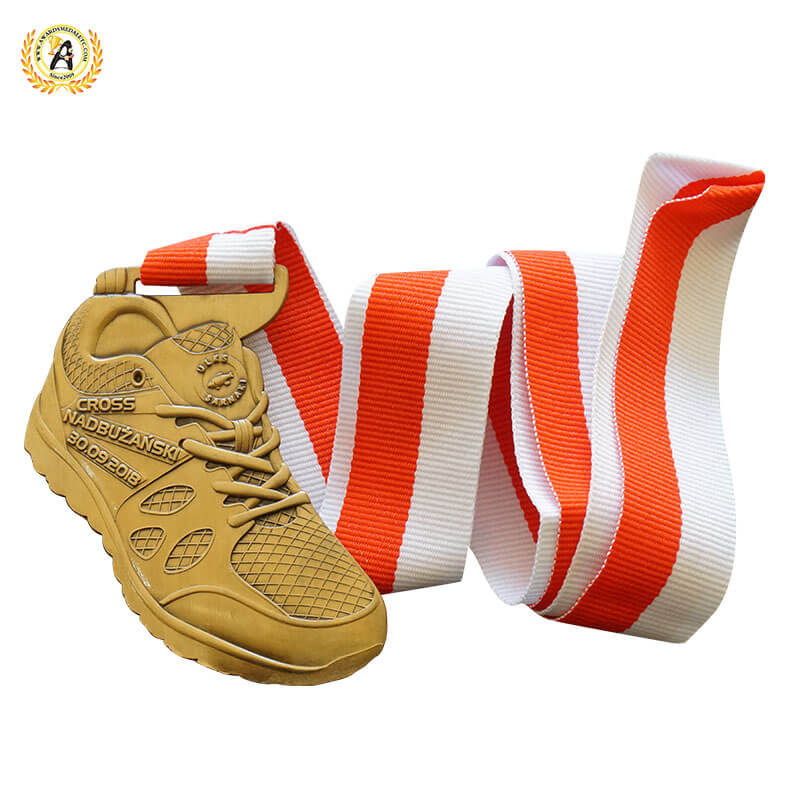 Marathon running medals