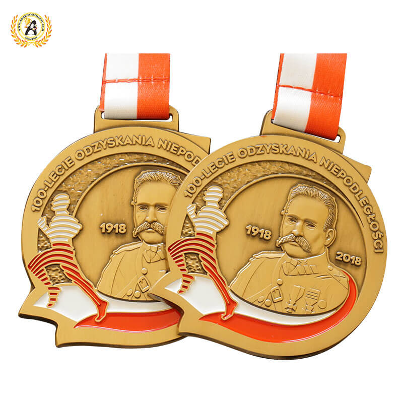 Medallas de carrera de maratón