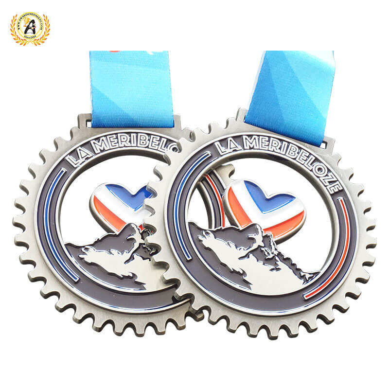 Medalhas de bicicleta Custom Bike