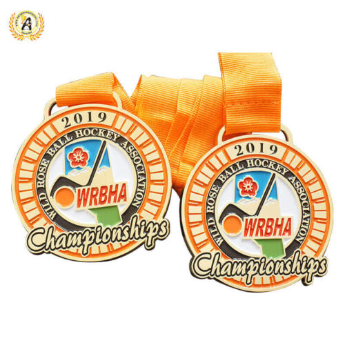 médailles de hockey personnalisées