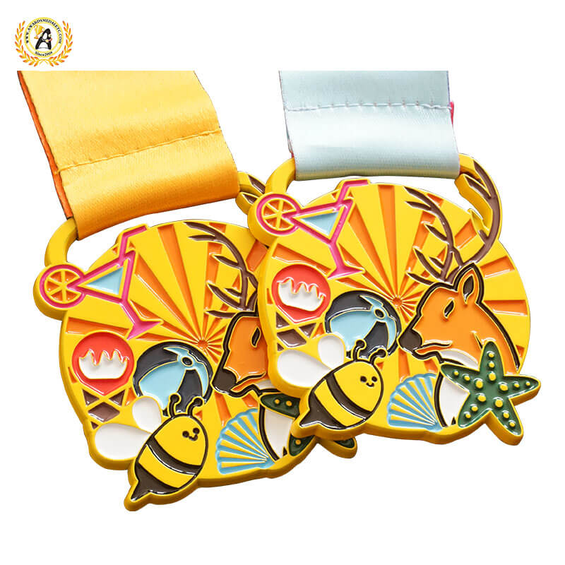 medallas de carrera personalizadas