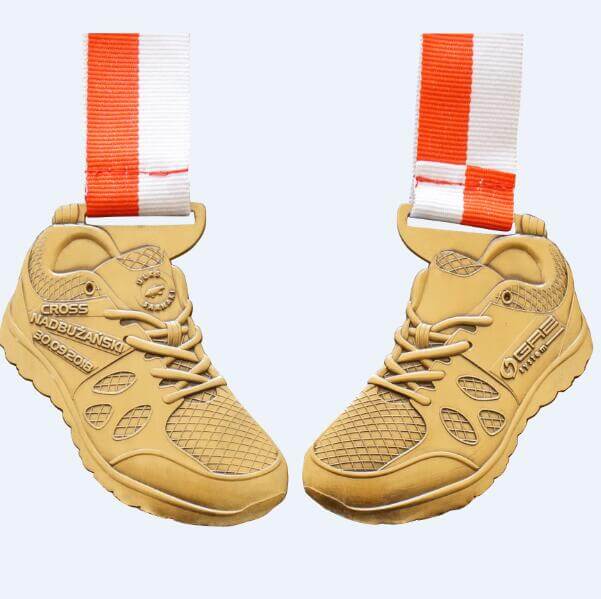Marathon running 10k medals