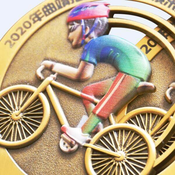 médaille de cyclisme