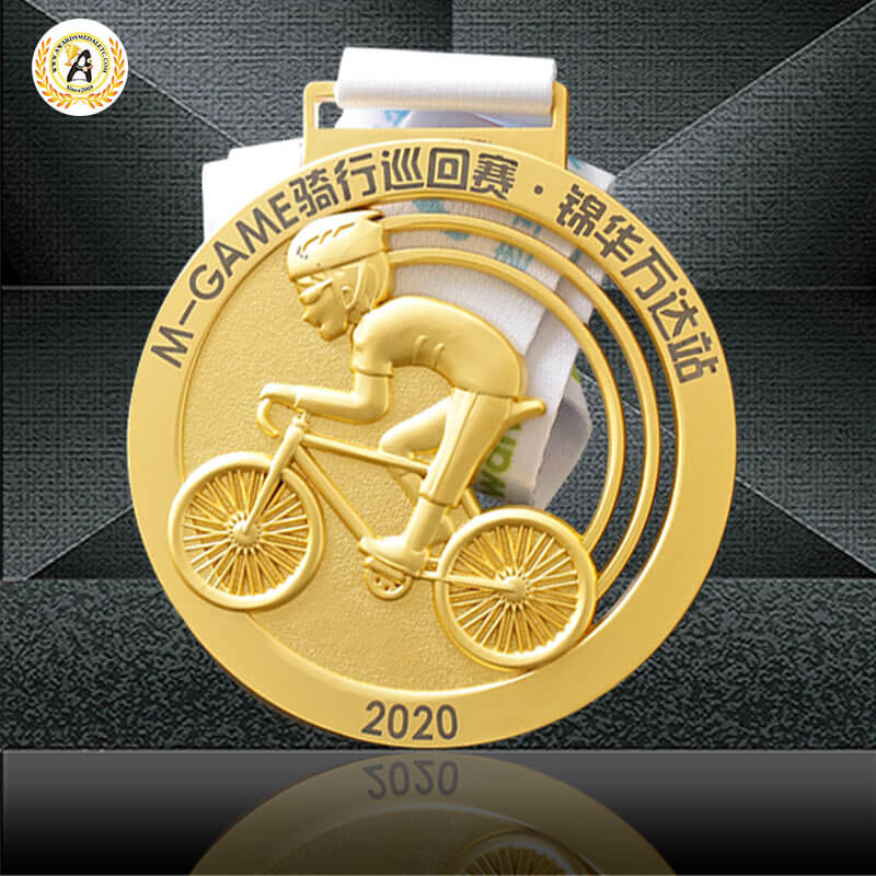 ميدالية ركوب الدراجات