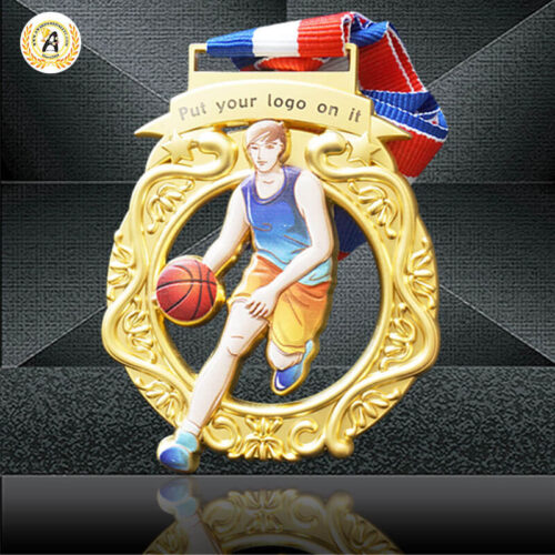 Basketball-Trophäen