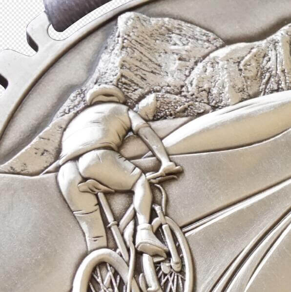 ميدالية ركوب الدراجات
