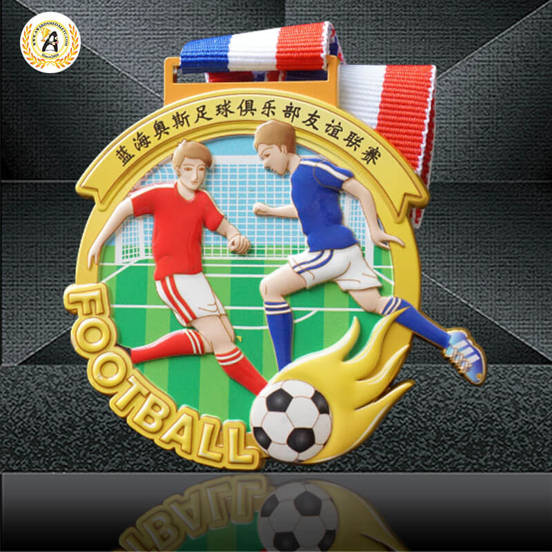 medalla de futbol