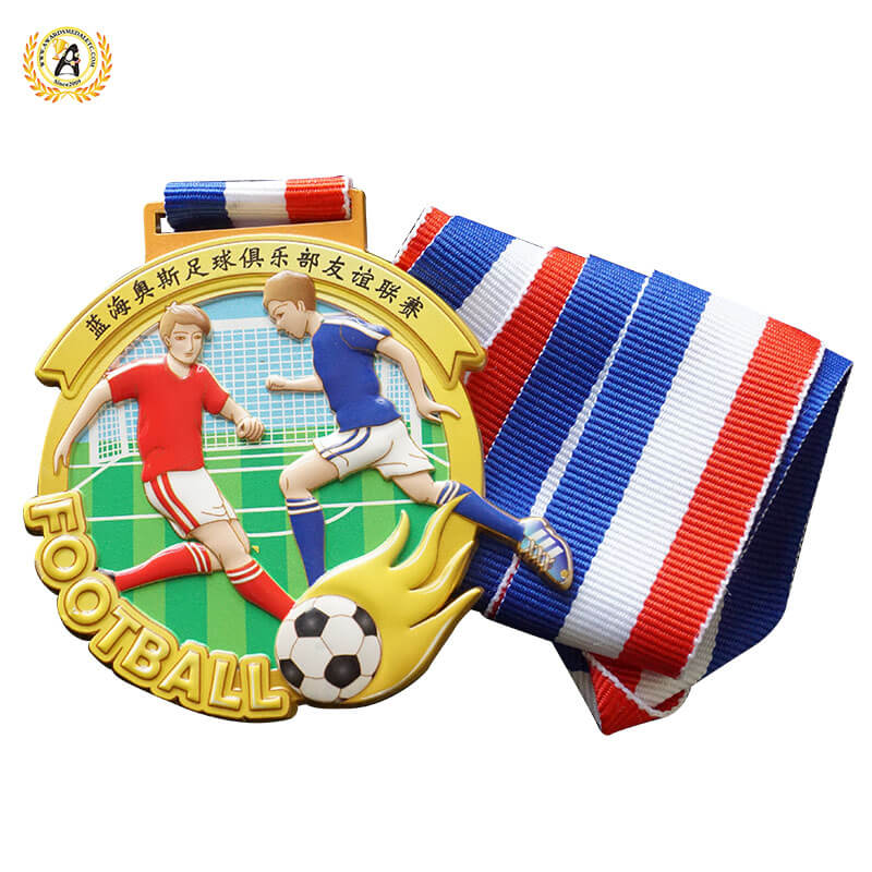 Fußball-Medaille