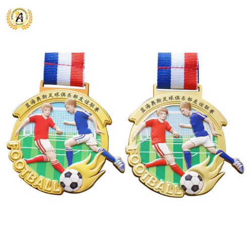 Fußball-Medaille