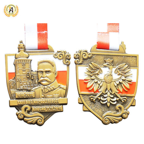 medalha com fita