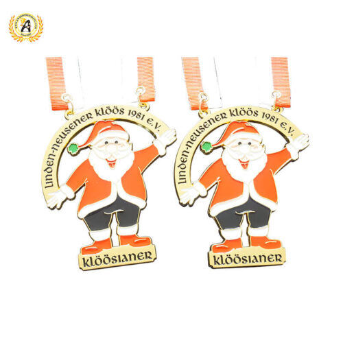 medallas navideñas personalizadas