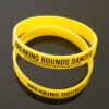 personalized rubber bracelets