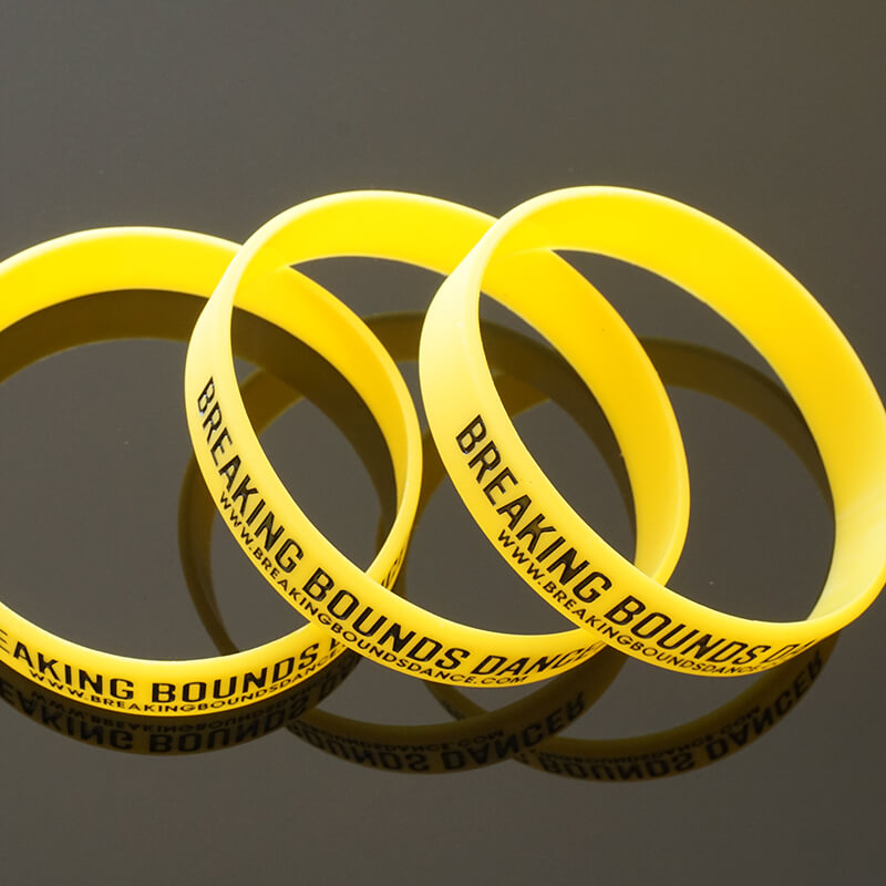 personalized rubber bracelets