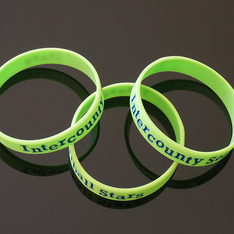 custom rubber bracelets