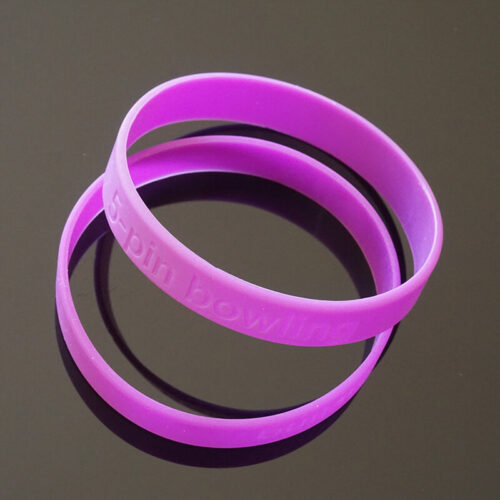 bracelets en silicone personnalisés