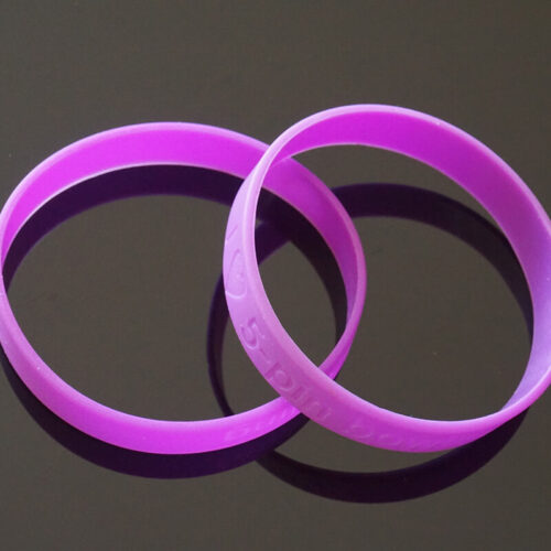 bracelets en silicone personnalisés