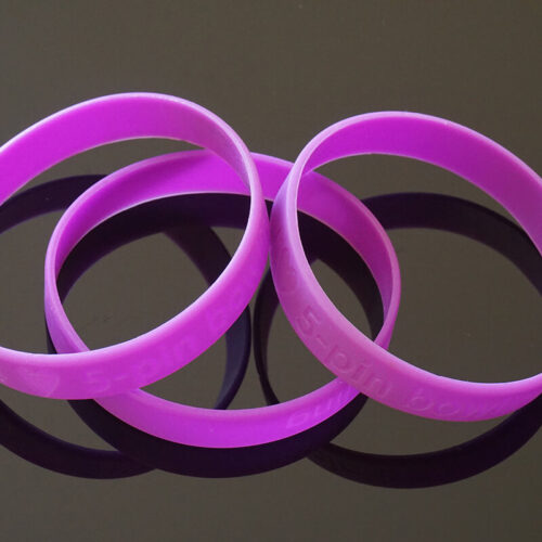 personalized silicone bracelets