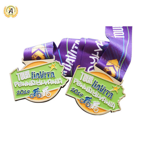 virtual cycling medals