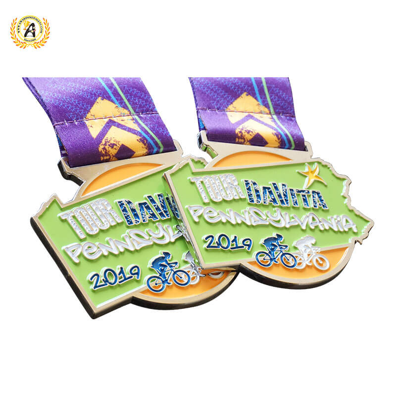 virtual cycling medals
