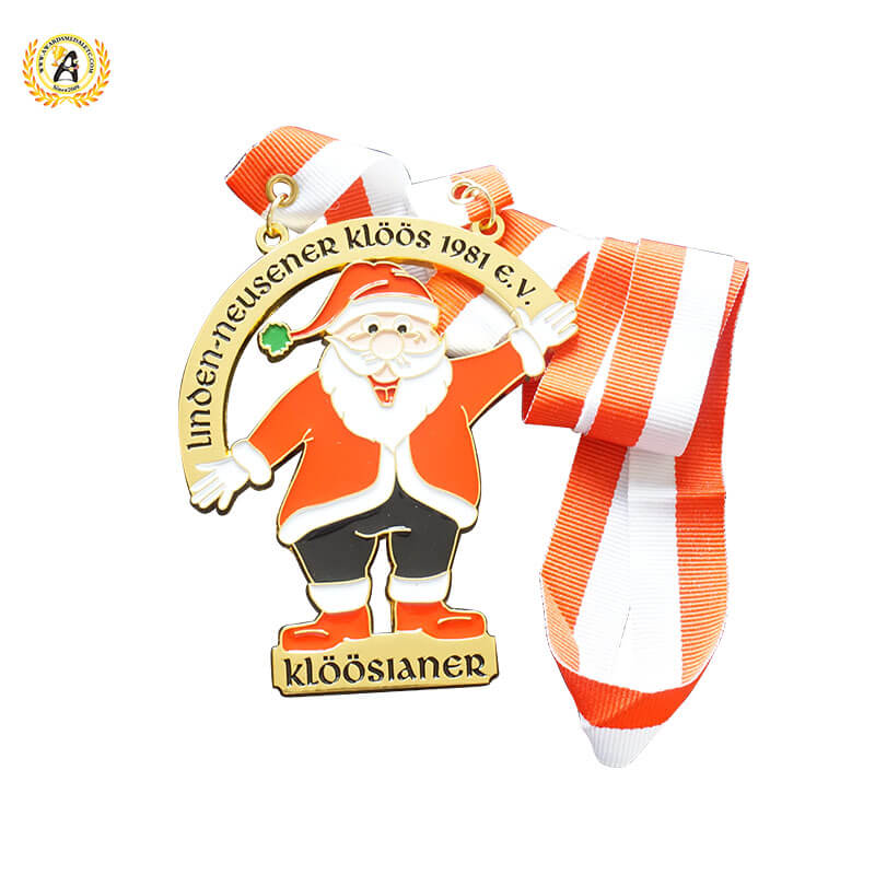 personalised christmas medals