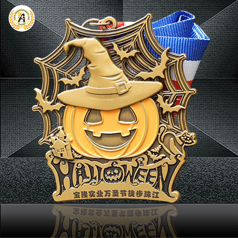 medalha de halloween