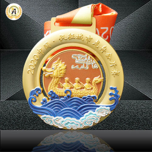 medalhas de barco dragão