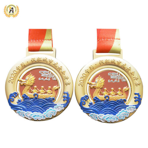 medalhas de barco dragão