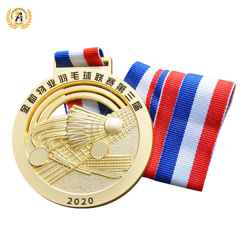 medalla de bádminton