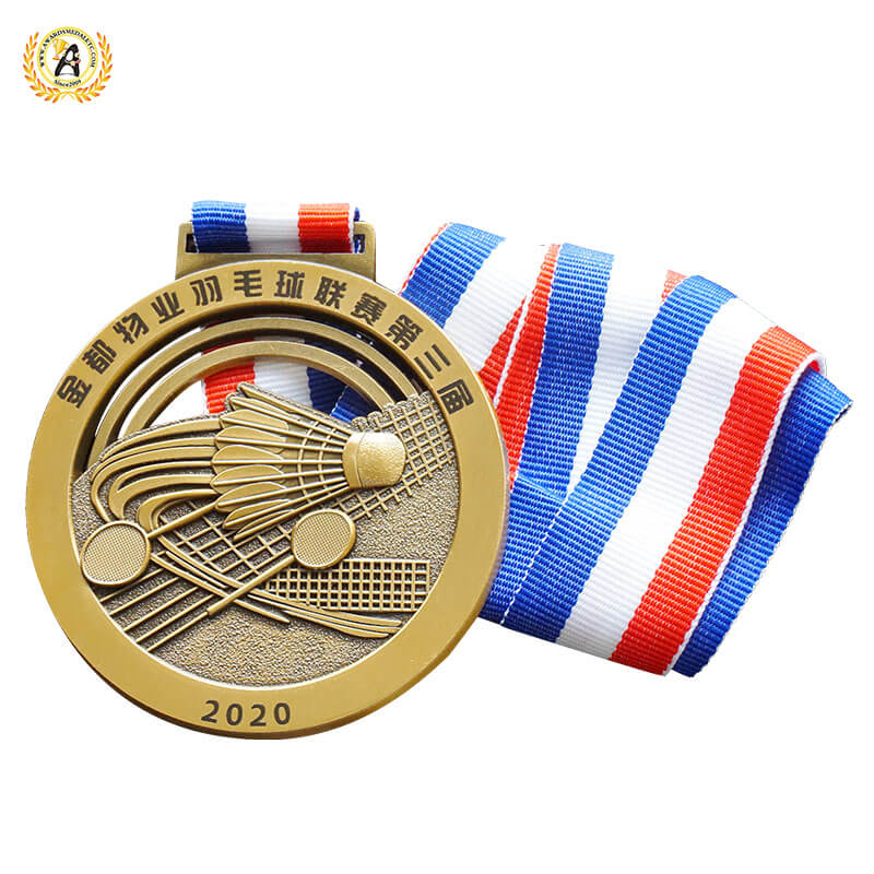 medalla de bádminton
