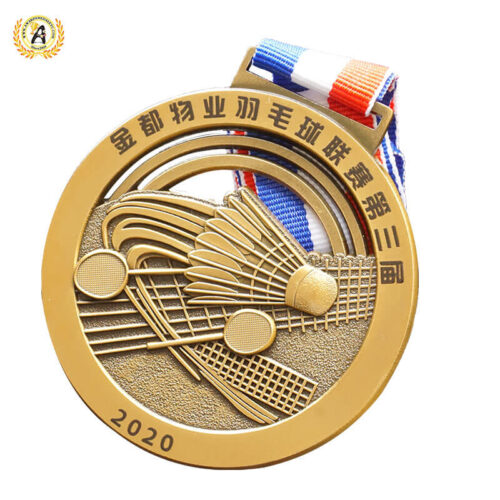 médaille de badminton