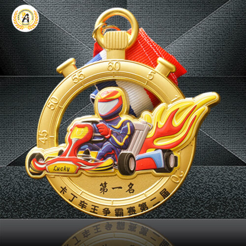 Go-Kart-Medaille