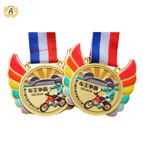 Medallas de bicicleta de equilibrio