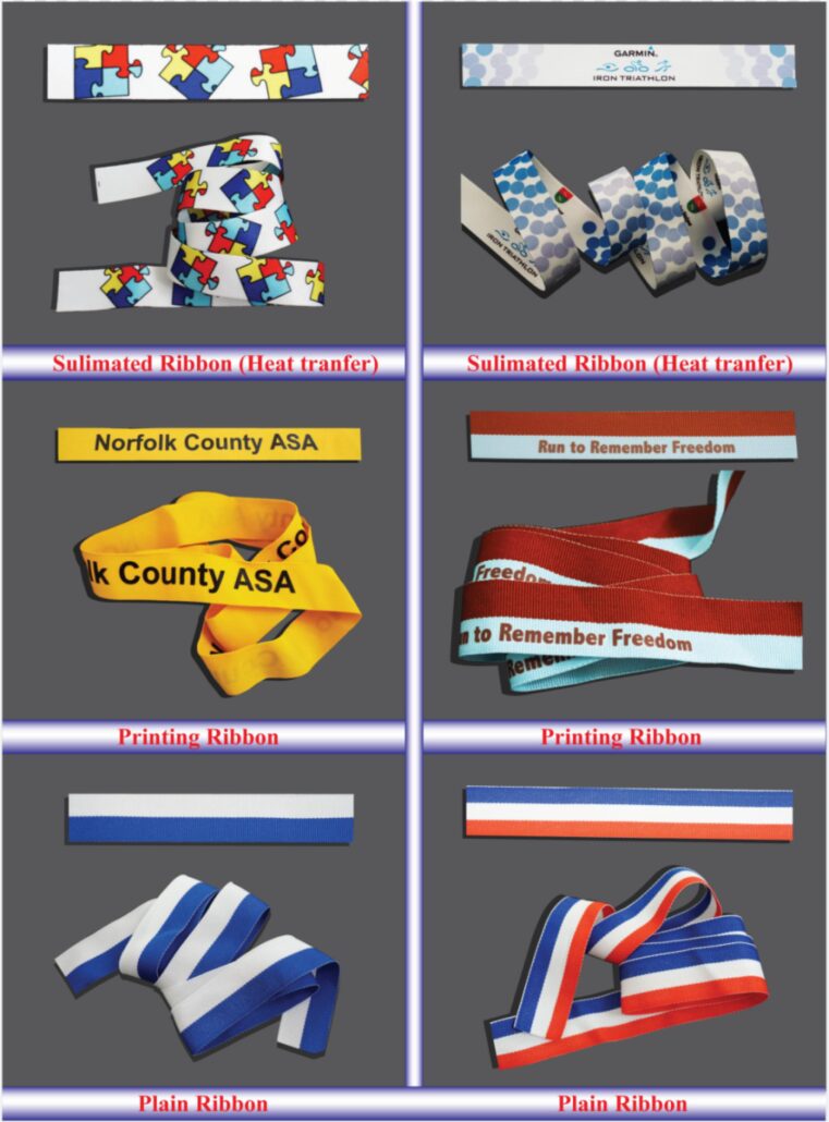 How to choose ribbons for custom sports medals