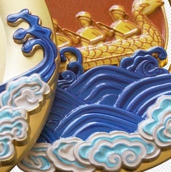 medalhas de barco dragão