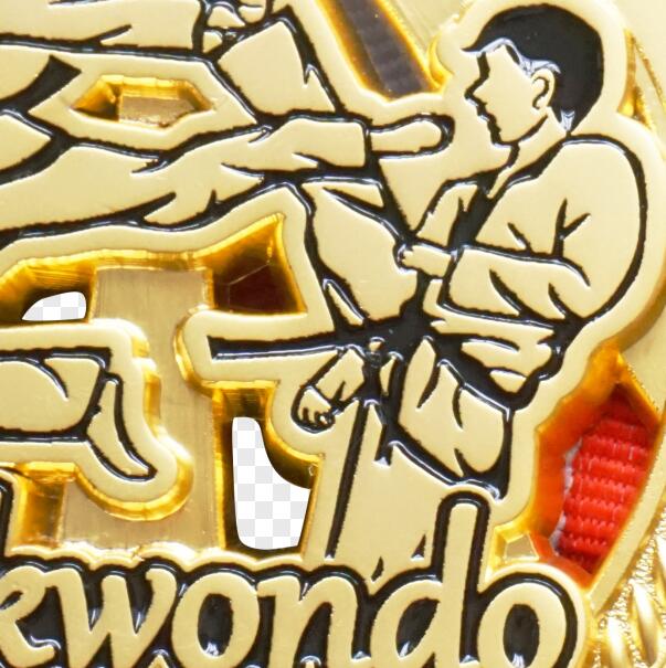 medalla de taekwondo