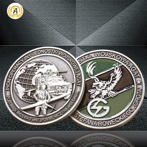 moedas militares personalizadas