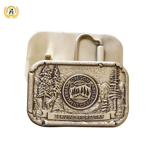 gold belt buckle