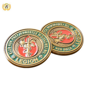 monedas de desafío militar personalizadas