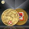 personalized gold coin