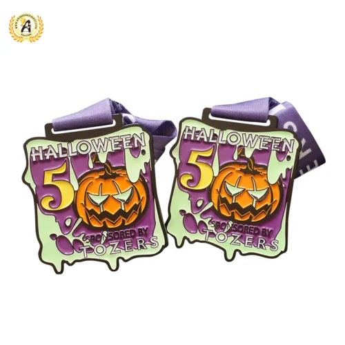 Medalha personalizada de Halloween