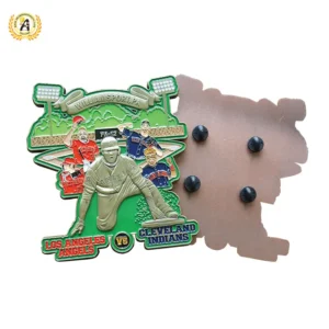 Die Struck Enamel Pin